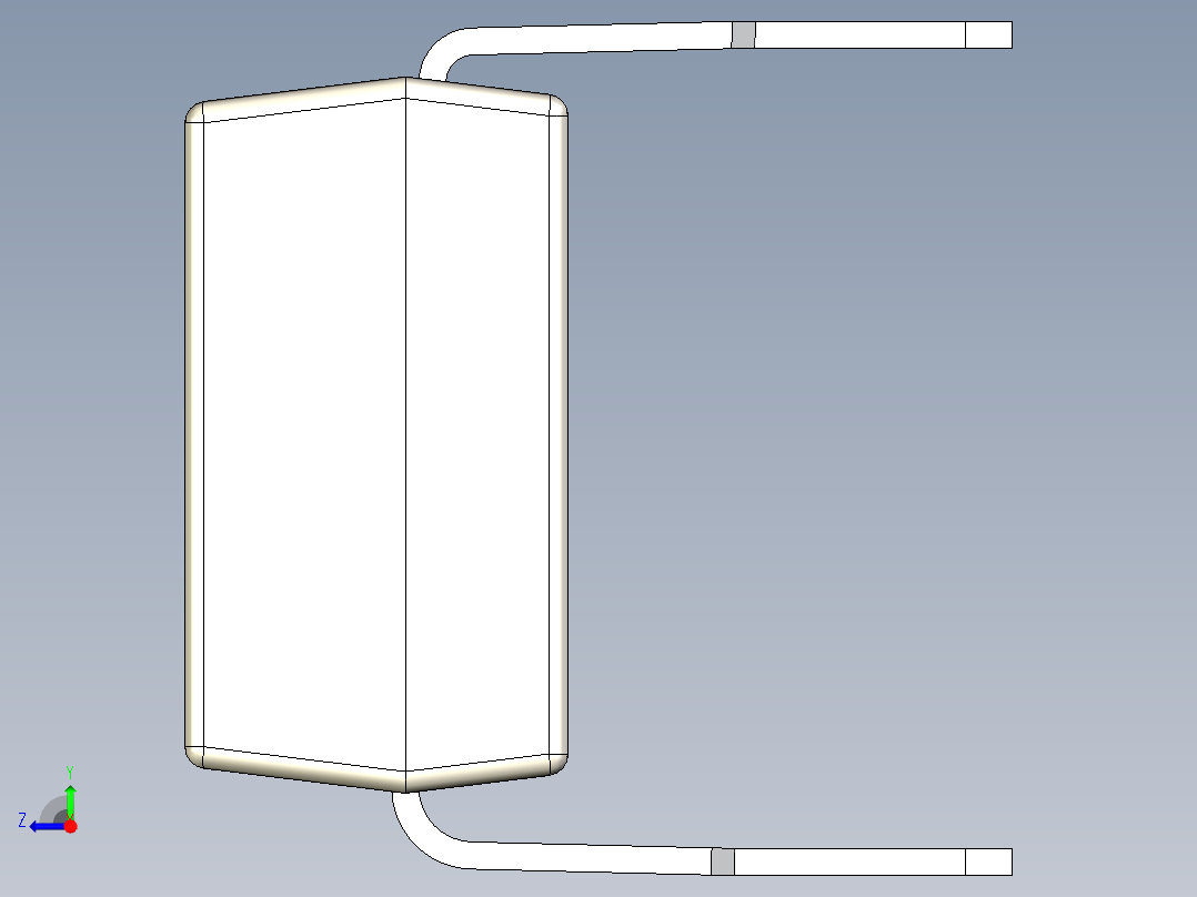 光电元件封装-6L_MDIP_OPTO_300MIL右视图