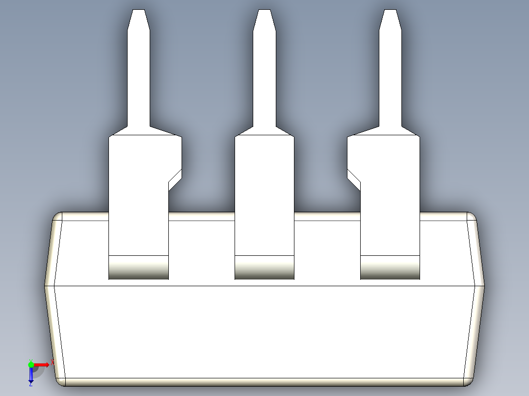 光电元件封装-6L_MDIP_OPTO_300MIL俯视图