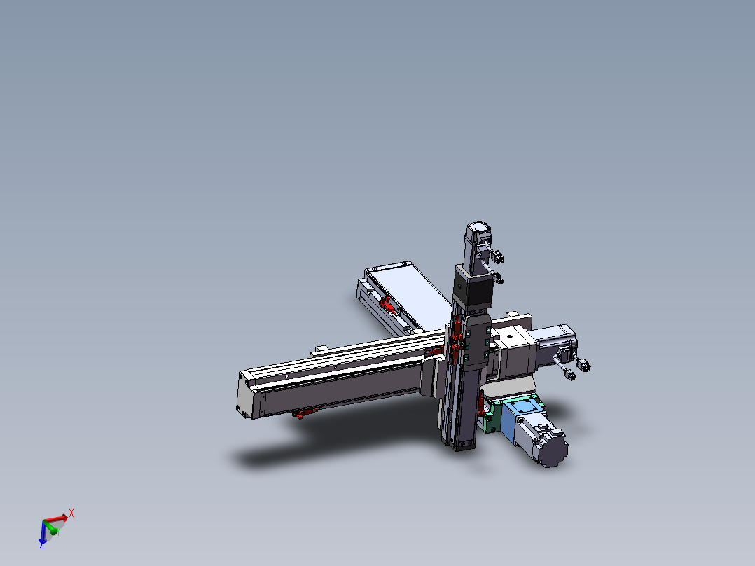 2-单轴，双轴，三轴直线模组配置模型