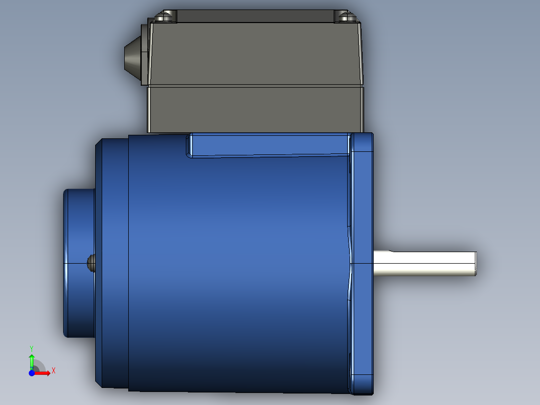 YT系列调速电机-25yt04前视图