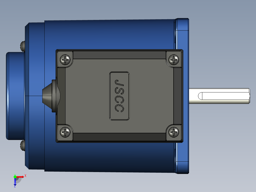 YT系列调速电机-25yt04俯视图