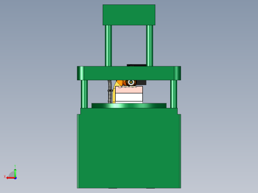 注塑机上下了取料设计后视缩略图
