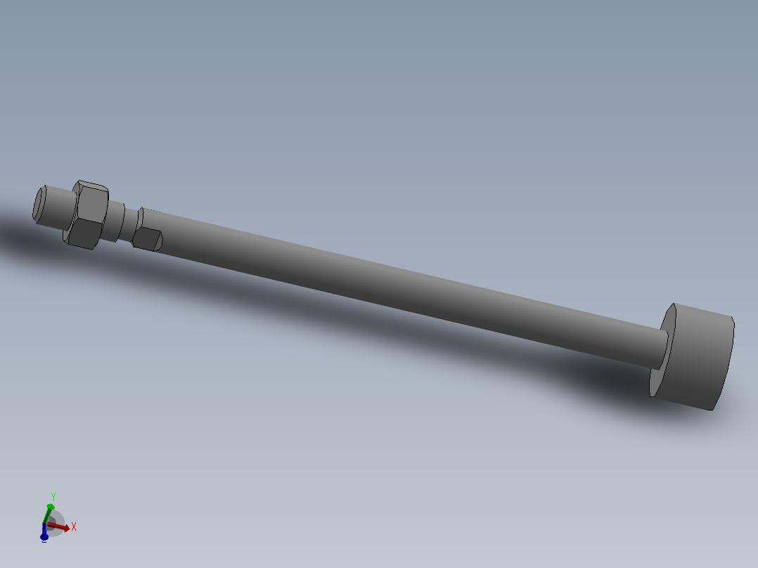 标准气缸 亚德客 MI20x50SU-导杆