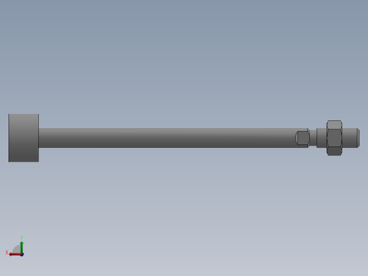 标准气缸 亚德客 MI20x50SU-导杆后视缩略图