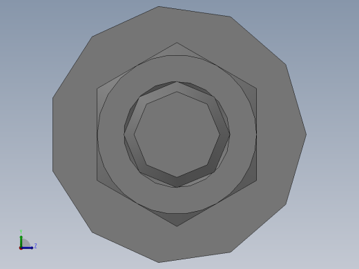 标准气缸 亚德客 MI20x50SU-导杆左视缩略图