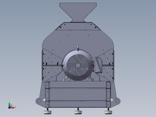 破碎机、锤式破碎机前视缩略图