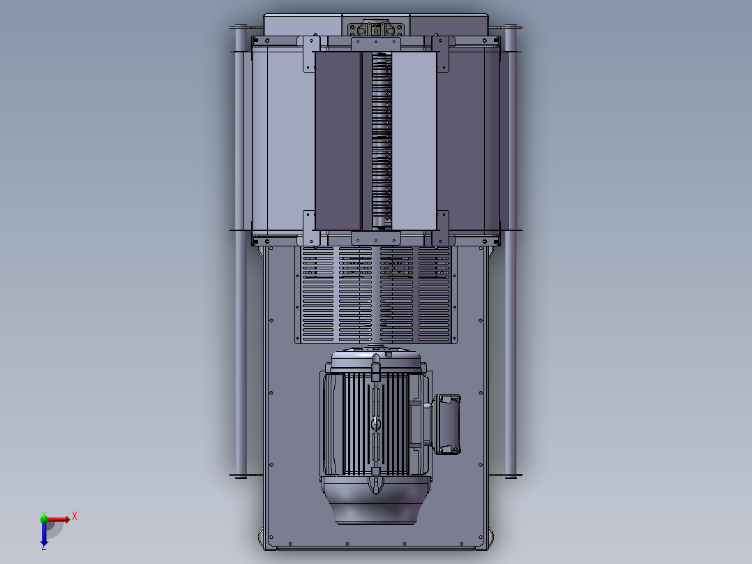 破碎机、锤式破碎机俯视图