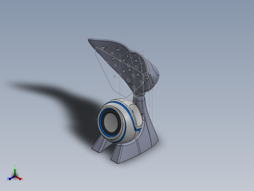 扬声器、喇叭(29)正等轴测缩略图