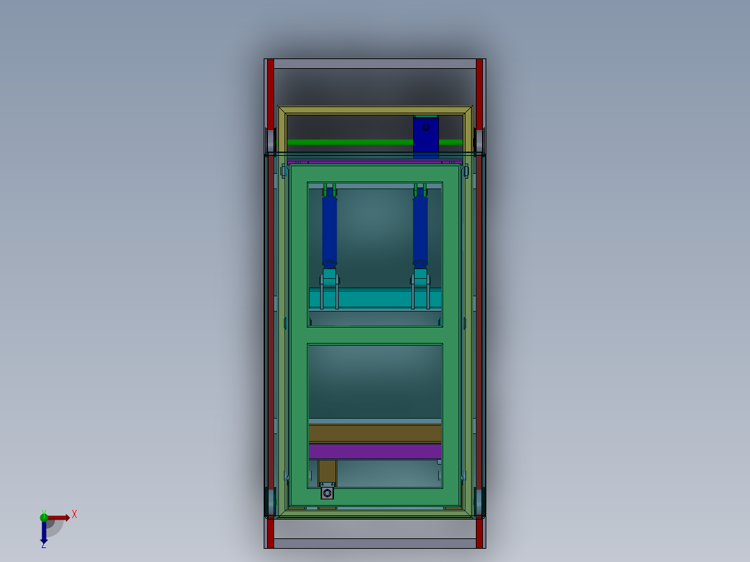 剪叉式升降机 、剪叉式升降机_工业液压升降平台俯视图