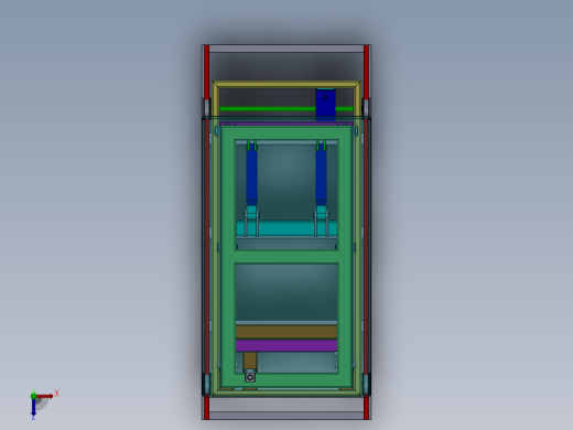 剪叉式升降机 、剪叉式升降机_工业液压升降平台俯视缩略图