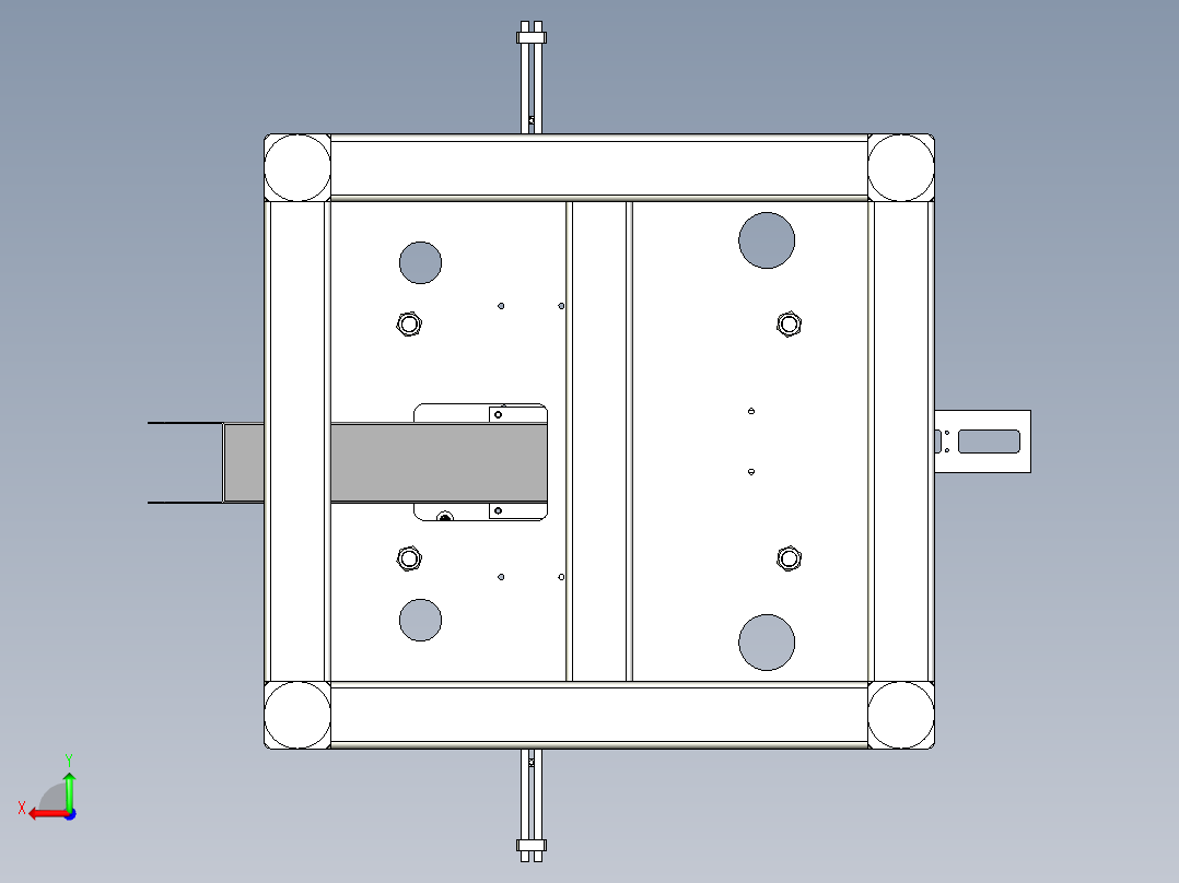 自动组装密封圈设备后视图