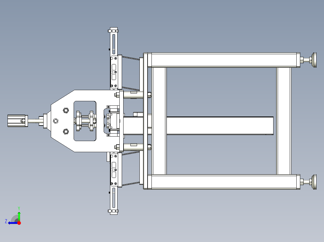 自动组装密封圈设备右视图