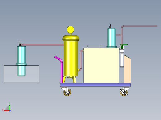 加工类冷却液过滤系统后视缩略图
