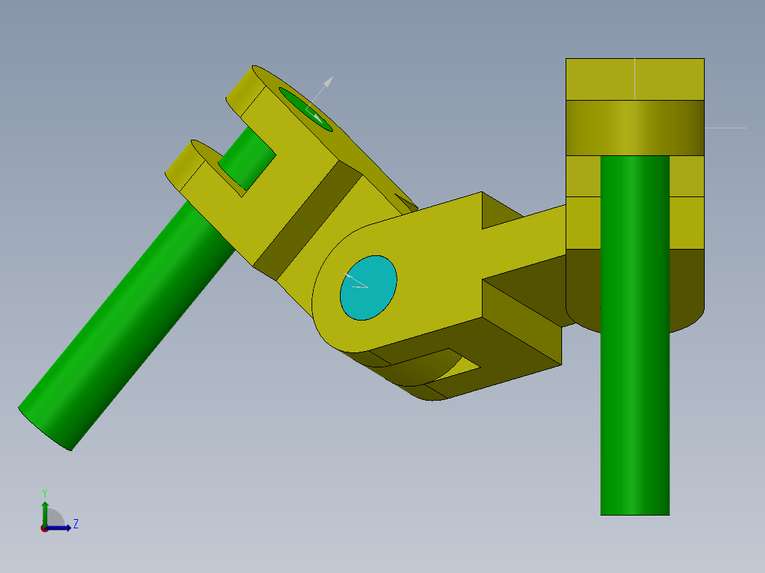 链节组件左视图