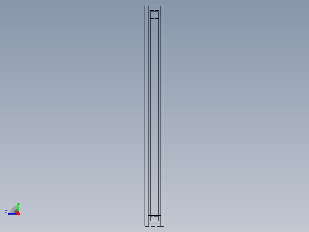 真空混气降噪玻璃右视图