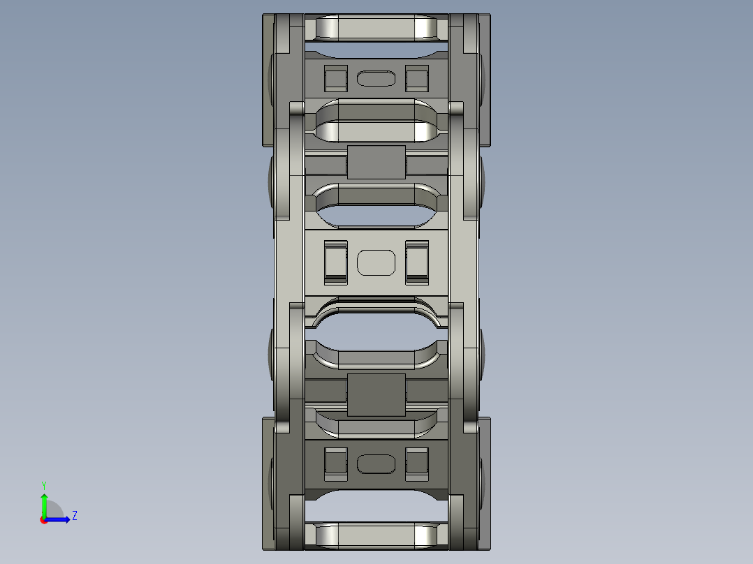 H20Q138S-桥式拖链xt6左视图