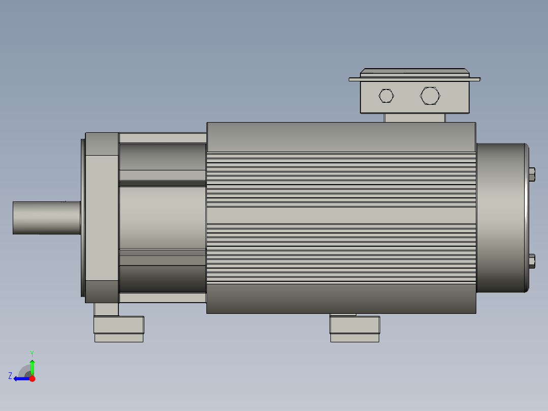 主轴伺服电机195ZST-X20015(2)-副本右视图