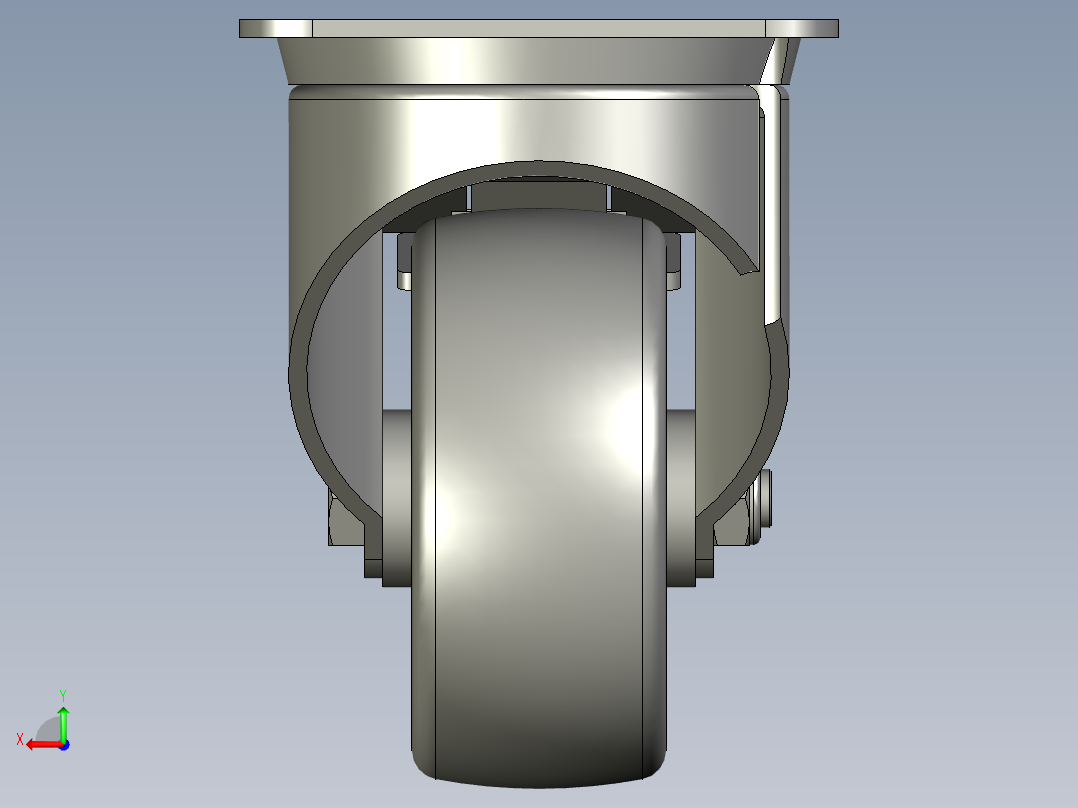 4554680002_C-CTES80-N_脚轮(MISUMI)后视图