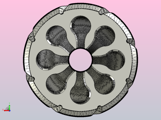 圣诞树贯穿式底座后视缩略图
