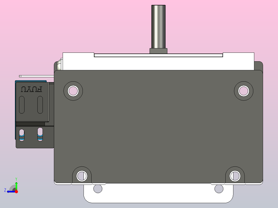FSL120 直线模组[FSL120-E300-10C7-BC-B86]右视图