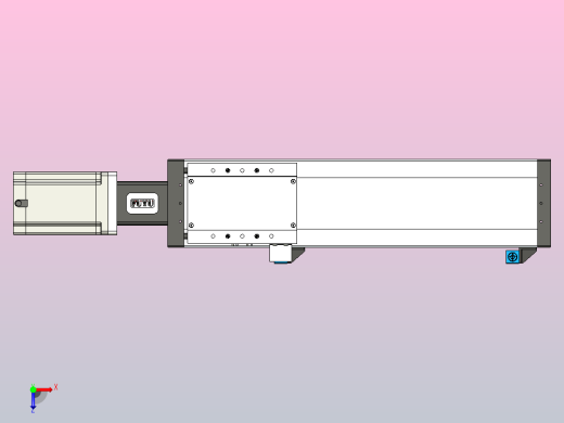 FSL120 直线模组[FSL120-E300-10C7-BC-B86]俯视缩略图