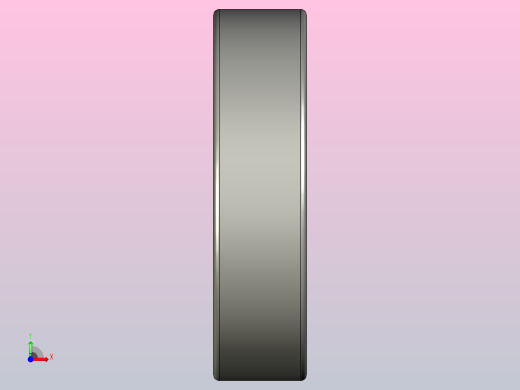 SKF自调心球轴承ball_bearing_2211_ek_0前视缩略图