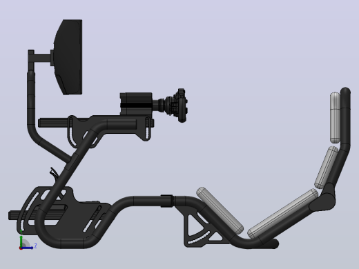 F-GT Pro全座舱模型左视缩略图