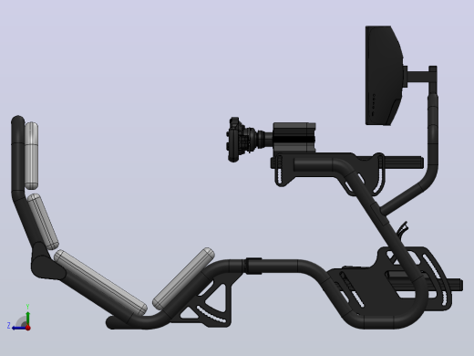 F-GT Pro全座舱模型右视缩略图