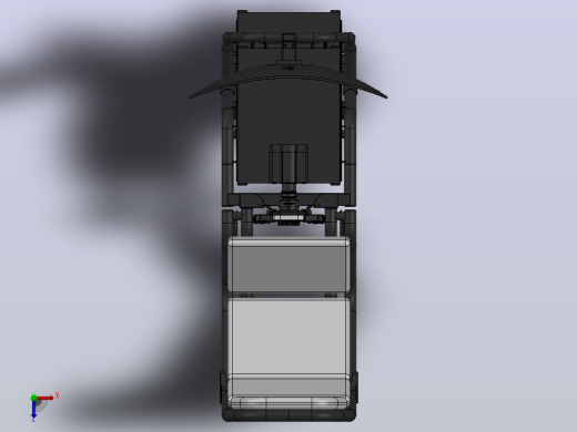 F-GT Pro全座舱模型俯视缩略图