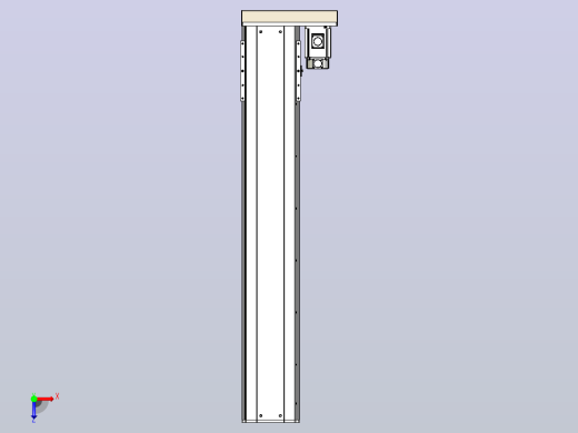 日规模组半封闭丝杆TPA-HNR-220D-3210C-L1150-ML-C-P1K-N3俯视缩略图