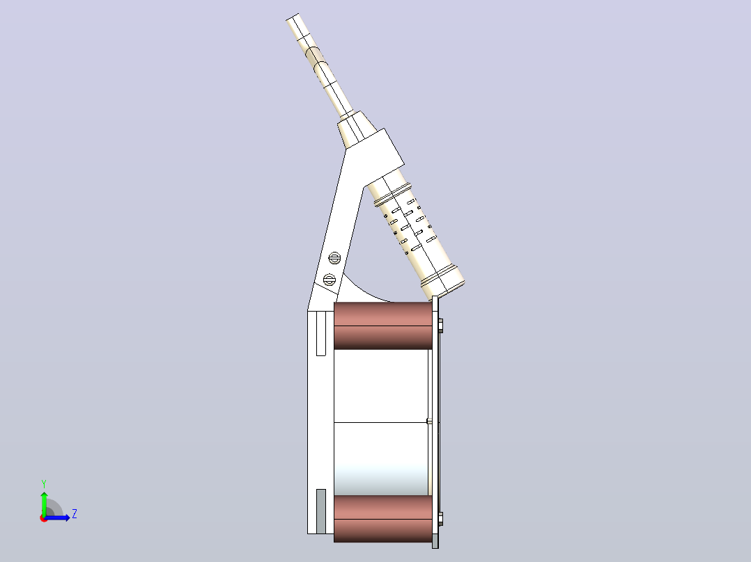 离子推进器左视图