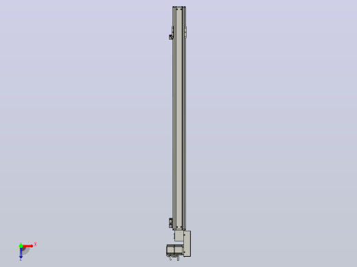 MT75BT半封闭皮带滑台[MT75BT.L80.1100.R.P40.C3]俯视缩略图