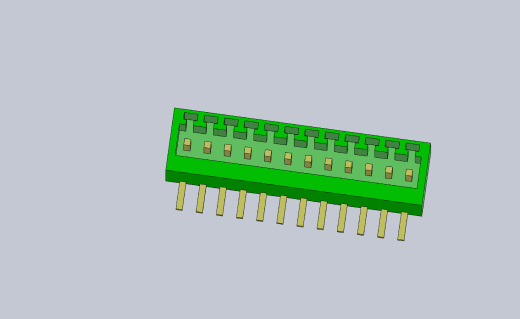 新型KEFA 2.54mm毫米间距插入式端子板KF2EDGR-2.54缩略图