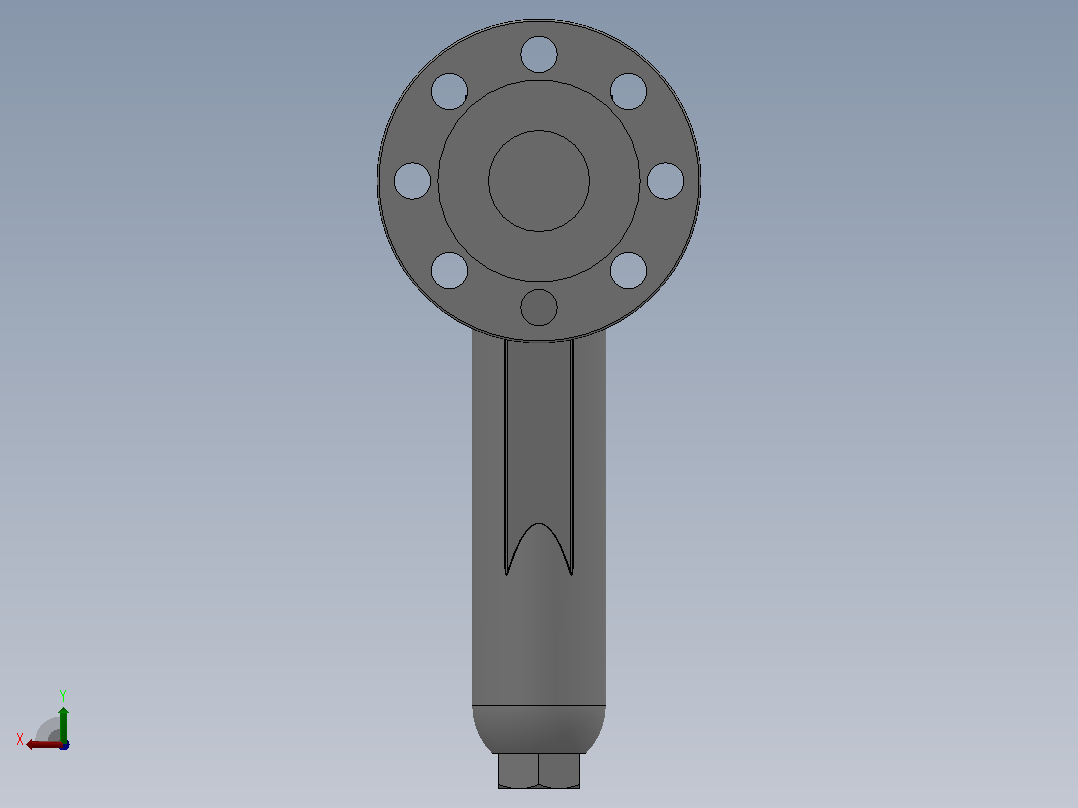 U型过滤器[U型过滤器]通径50后视图