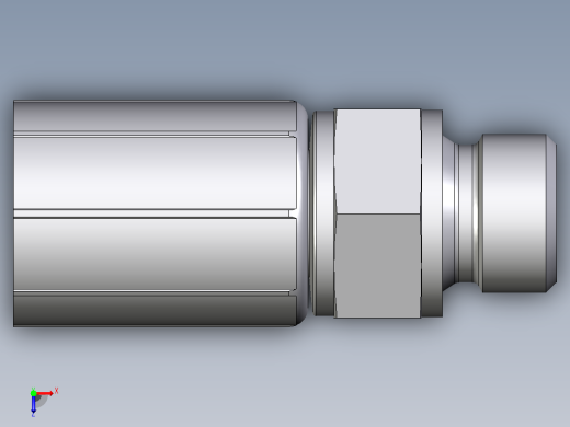标准液压接头1D948-6-8俯视缩略图
