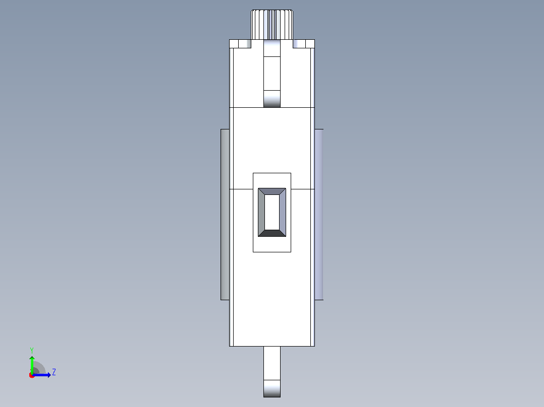 SG 1211电器阀左视图