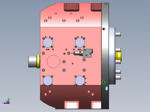 立车液压夹右视缩略图