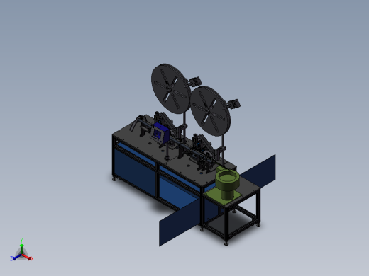 插针机正等轴测缩略图