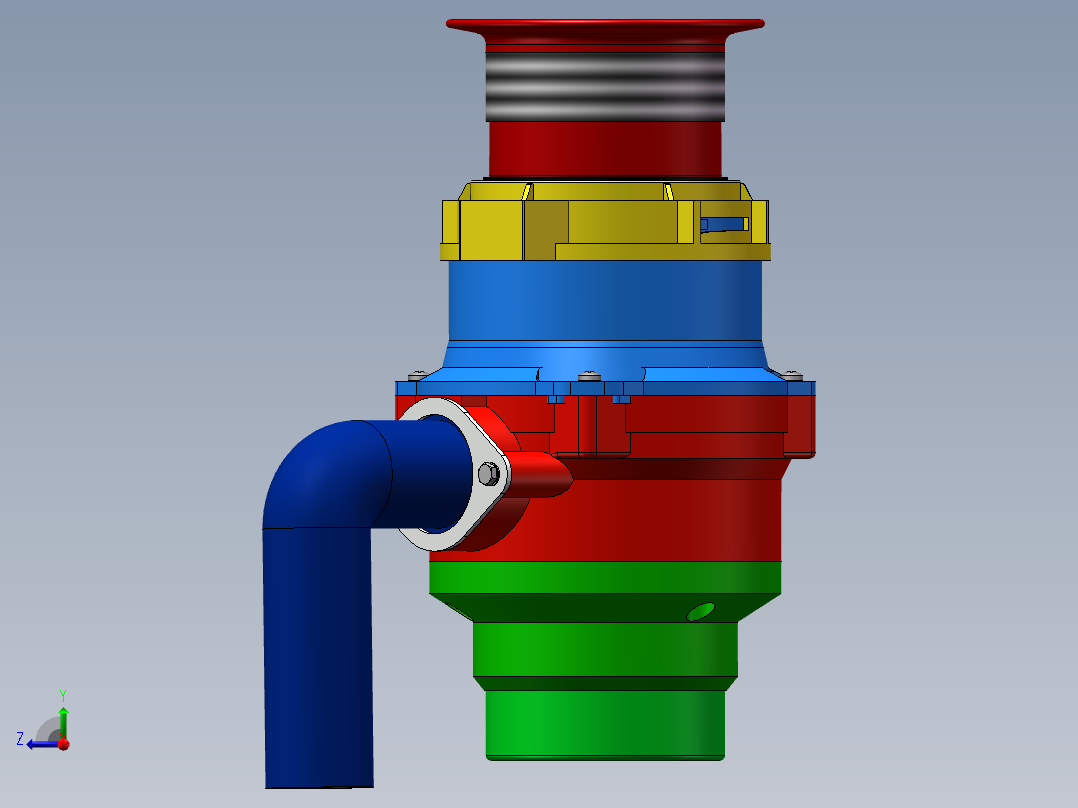 食品垃圾处理器1327137右视图