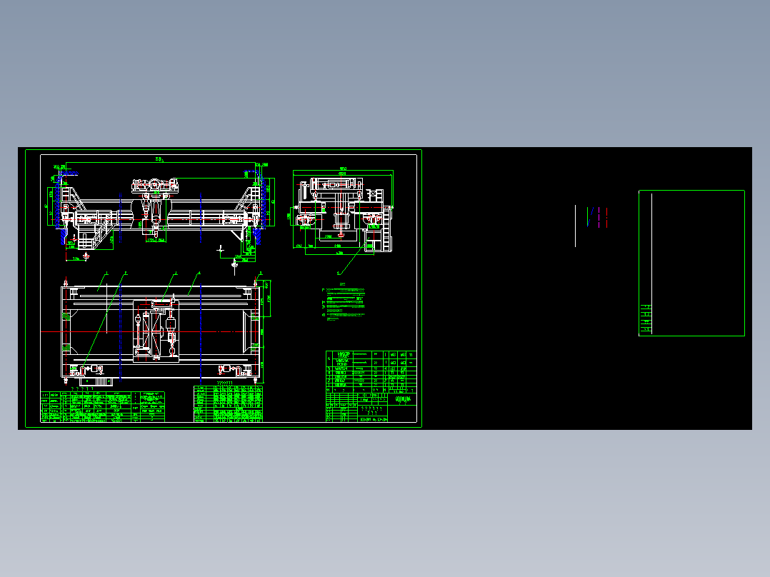 QD100.00A 电动吊钩桥式起重机100T20-A6