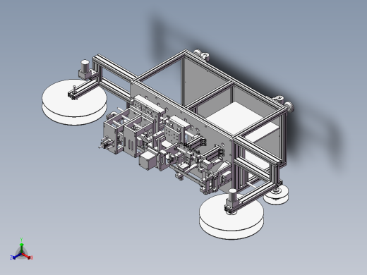 载带成型机正等轴测缩略图