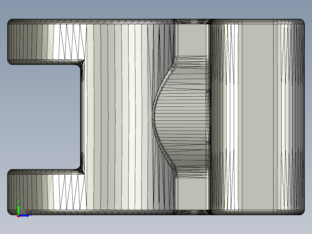 变速杆 V1左视图