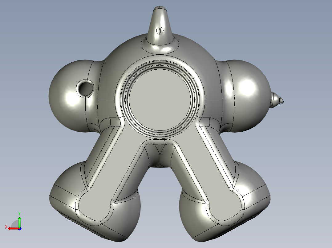 Lil Dvl 笔筒后视图