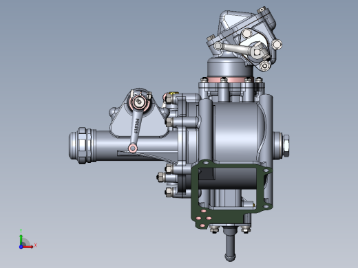助力控制组件增压控制前视缩略图
