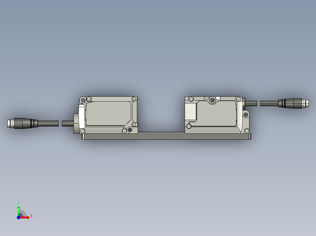 基恩士IG-TB01_kc图纸模型前视图