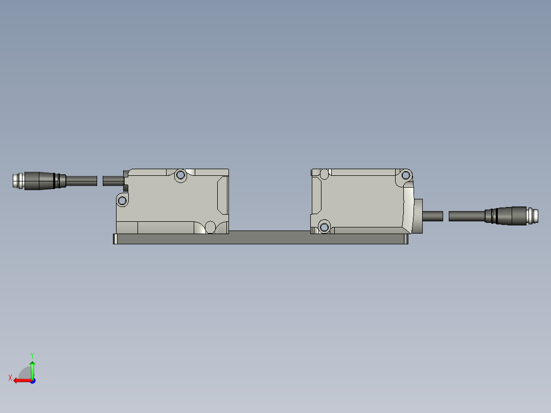 基恩士IG-TB01_kc图纸模型后视图