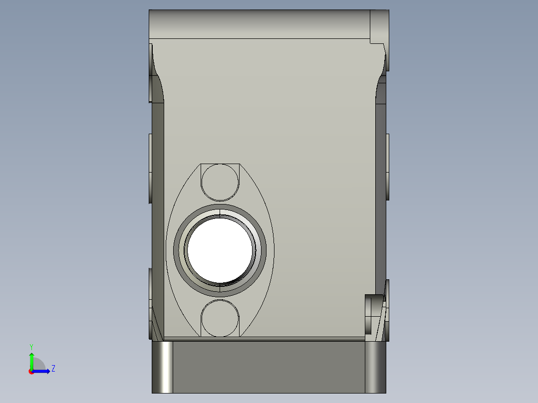 基恩士IG-TB01_kc图纸模型左视图