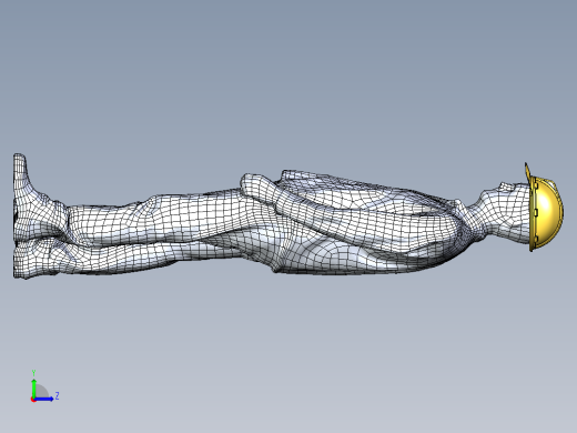 工人模型左视缩略图