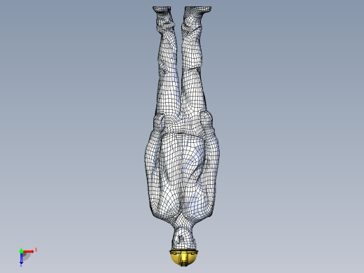 工人模型俯视缩略图