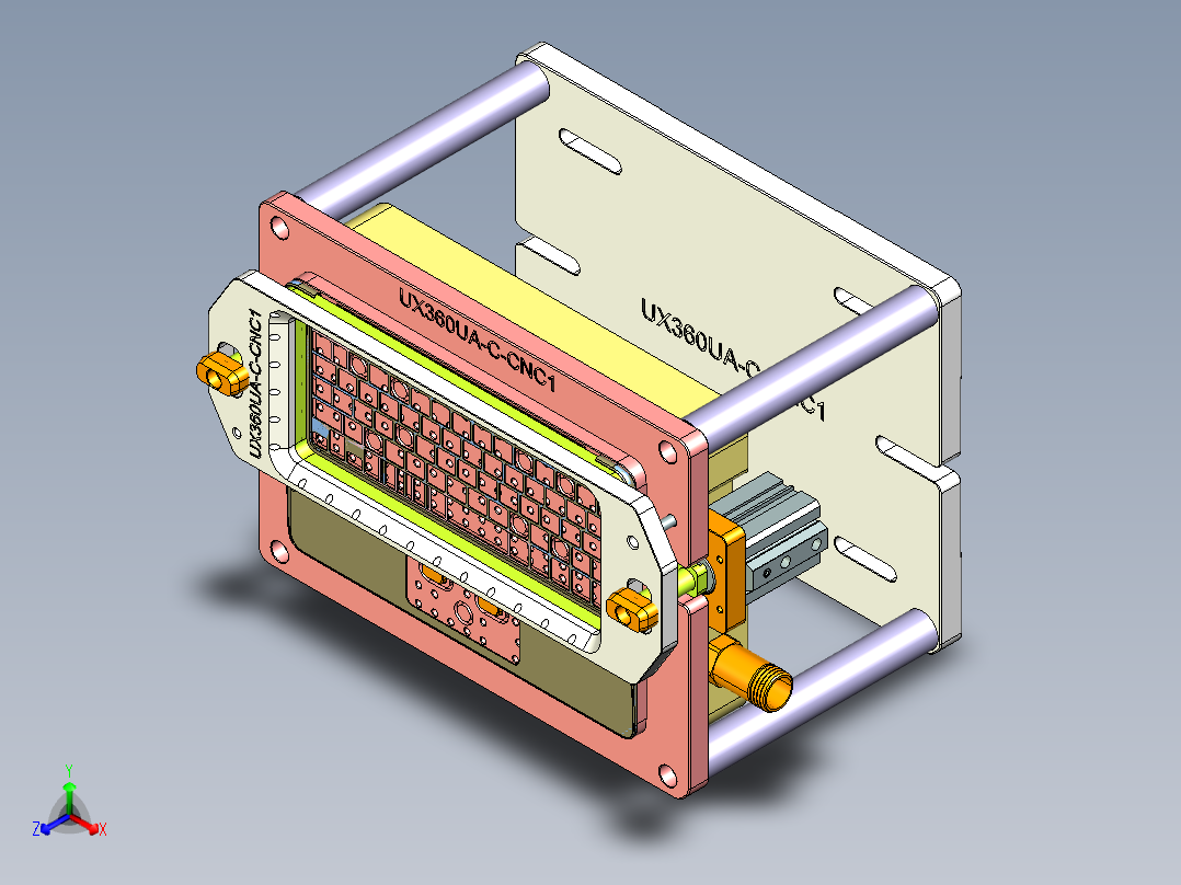 UX360UA-C-CNC1-0120正等轴测图